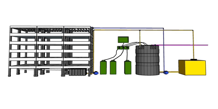 Vegetative cultivation system - Vertical farm