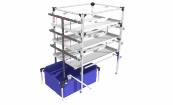 Feed and microgreen growth system
