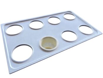 8-Hole Expanded Clay Tray for LX210