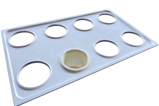 Blähton Tablett 8 Loch für LX210